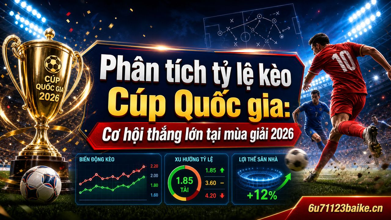 Phân tích tỷ lệ kèo Cúp Quốc gia: Cơ hội thắng lớn tại mùa giải 2026