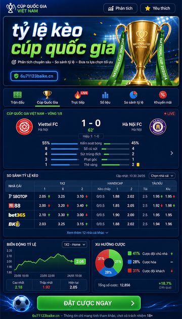 tỷ lệ kèo cúp quốc gia screenshot 2